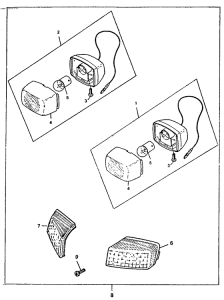 CW50 Поворотники