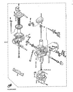 SRX600 Двигатель и крепление