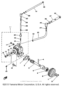 DT125F Масляный насос