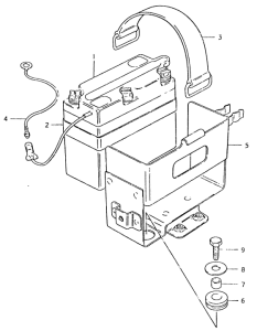 TS125 Аккумулятор