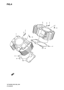 VZ1500 Цилиндр