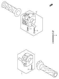 DL1000 Рулевой переключатель