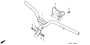 SGX50 Handle pipe / handle cover