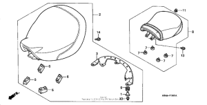 VT1100C3 Сиденье
