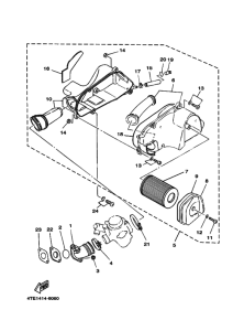 XC125V YJ125X Впускная система