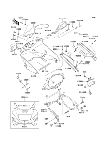 ZX1100 Обтекатели