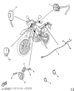 WR400F(KIT) Электрика