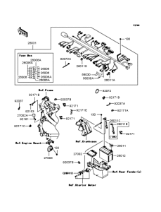 ER650 Электрика