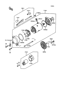 ZG1200 Starter motor(zg1200-b7 / b8 / b9)