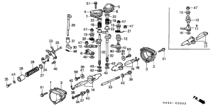 CR250R Клапан выхлопа