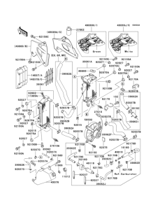  Radiator(1 / 3)(klx250-e3)