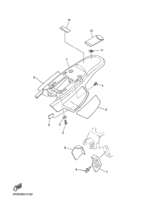 PW50 Боковые обтекатели