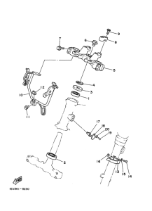 XT350'88 Управление