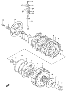 GN250 Бендикс