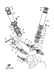 XV1600AS XV16ASR Распределительный вал & chain