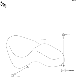 BN125 Сиденье