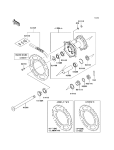  Задняя втулка