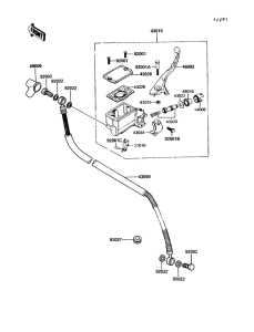 EN450 Передний тормозной цилиндр