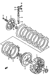 DR350 Бендикс