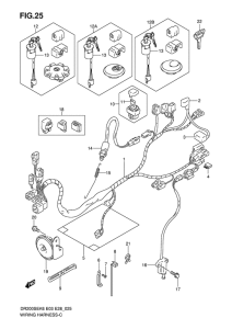 DR200 Жгут проводов