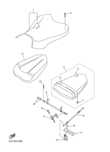 YZF-R6 Сиденье