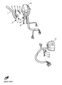 V-MAX12 Handle switch. lever