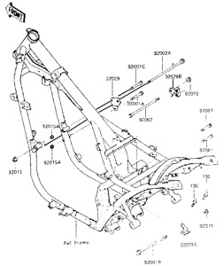 EN450 Рама ,крепежные детали