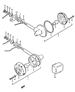 GT250 Поворотники