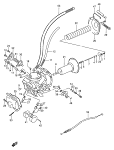 VS600 Carburetor assy