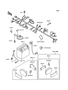 ZR250 Электрика