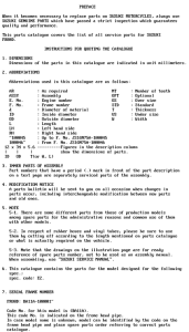 FR80 Catalog preface