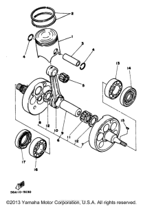  Коленчатый вал и Поршень