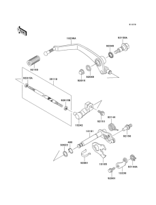 VN800 Переключатель передач
