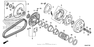 NSS300 (ABS) Вариатор