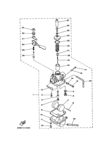 GT80 Tobera  carburador