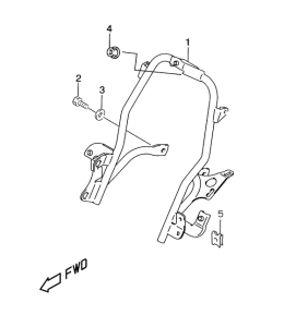 AY50 Brace, radiator