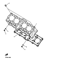 YZF600R YZF600RP Цилиндр