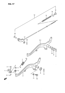 RM80 Передний суппорт