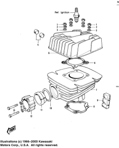MC1 Головка блока цилиндров / цилиндр