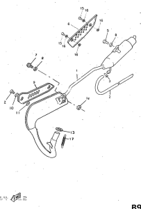 DT50R Выхлопная система
