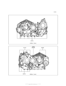 VN1700 Болты крепления картера