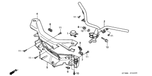 PK50 Handle pipe / handle cover