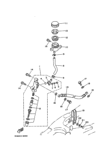 RZ250R ﾘﾔﾏｽﾀｼﾘﾝﾀﾞ