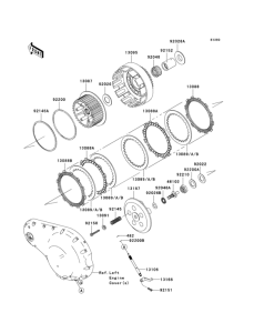 VN2000 Сцепление