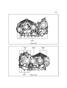 VN1700 Болты крепления картера