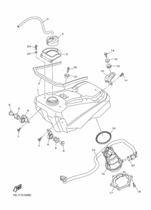  Топливный бак