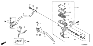 NSS250S Задний тормозной цилиндр