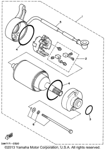 TW200HC Стартер