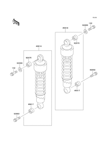 EN500 Подвеска  /  амортизатор