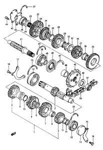 GS1150 Трансмиссия
